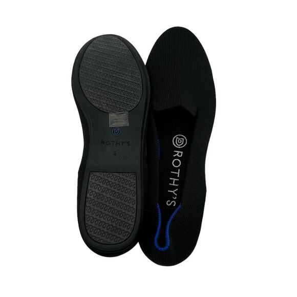 Rothy’s The Loafer in Black Solid Women’s Size 8 - Picture 8 of 9